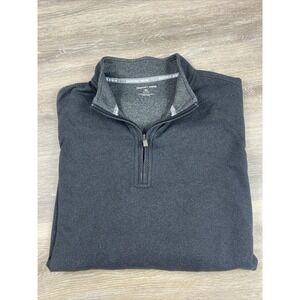 Geoffrey Beene Men's  1/4 Zip Slim Fit Long‎ Sleeve Pullover Sweater XL